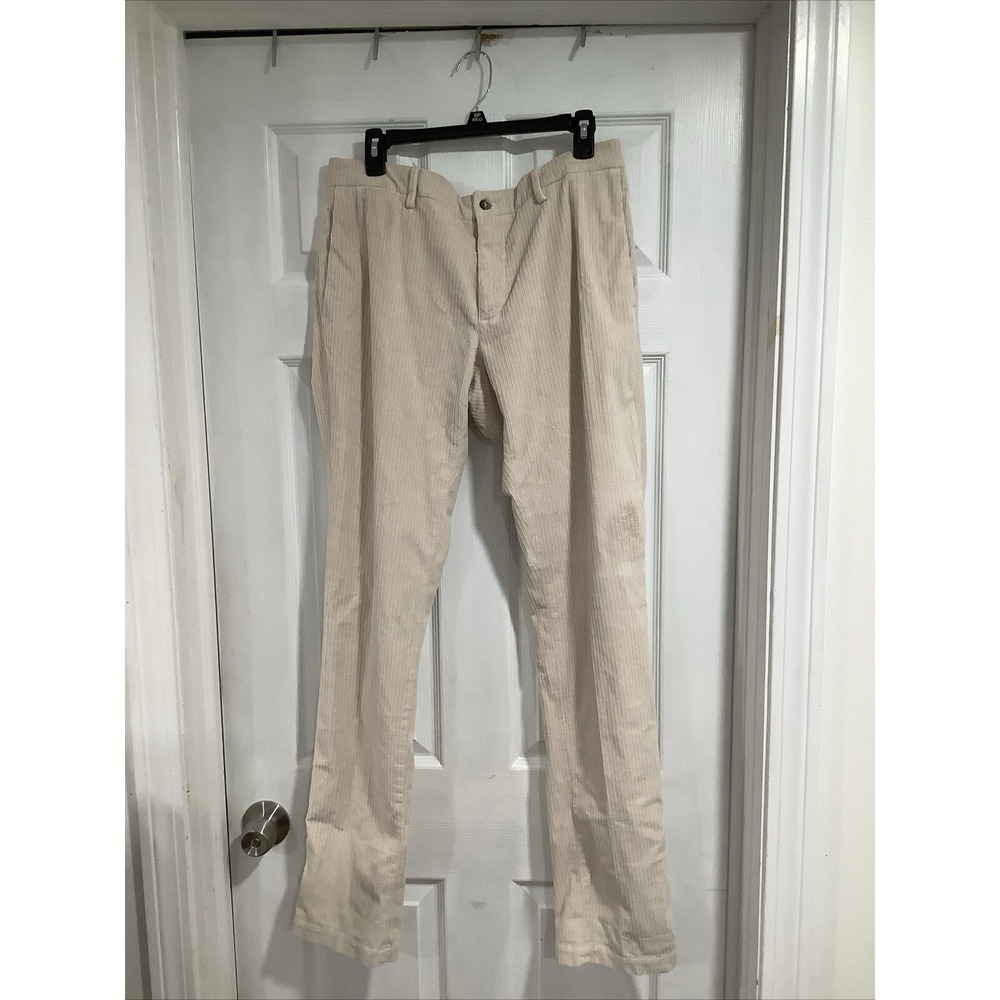 Mason's Pinwale Corduroy Pants in Cream Color Se Measurements For Size